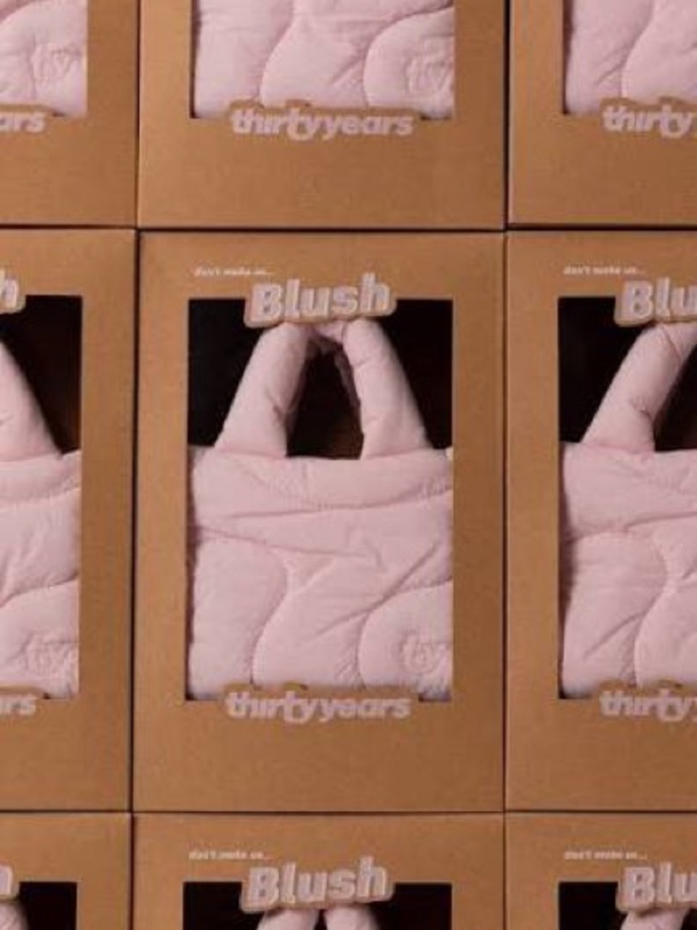 NWT Set of two Thirty Years “The mini drift tote” in Blush and Pink color - Picture 6 of 10